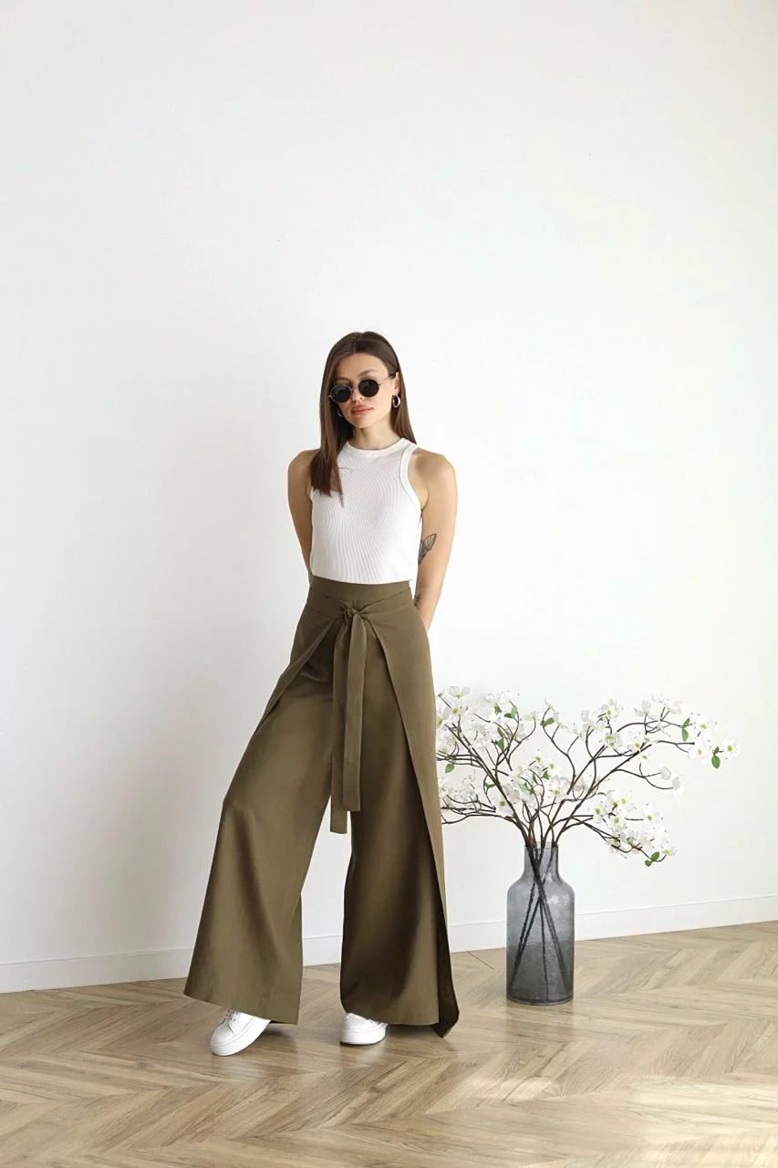 Keisha™ - Wide Linen Pants