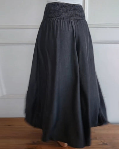 Zarina | Wide pants with elastic waistband